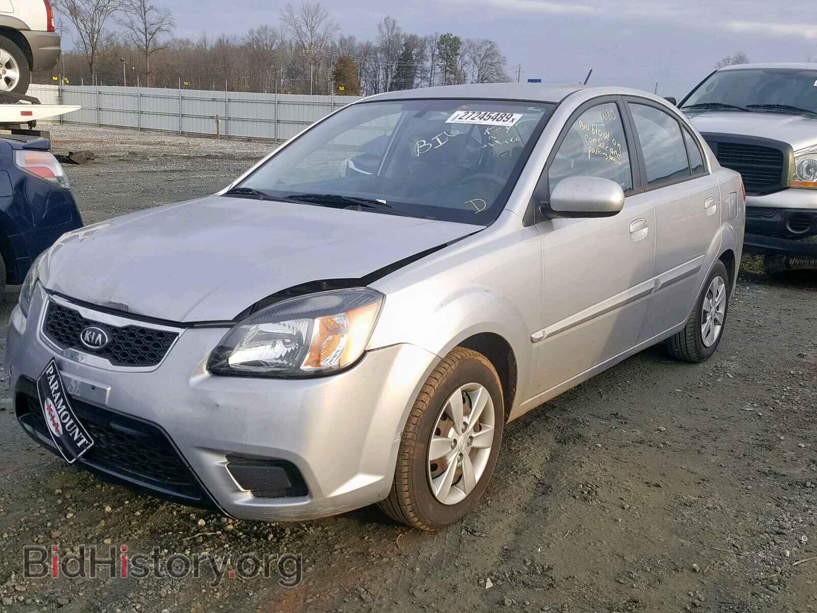 2011 KIA RIO BASE - VIN: KNADH4A38B6959265 - Фото 2