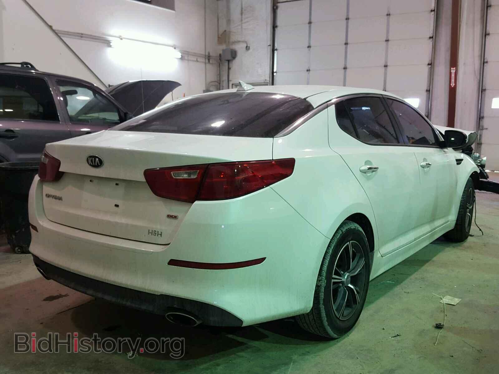 2015 KIA OPTIMA - VIN: KNAGM4A79F5573221 - Photo 4