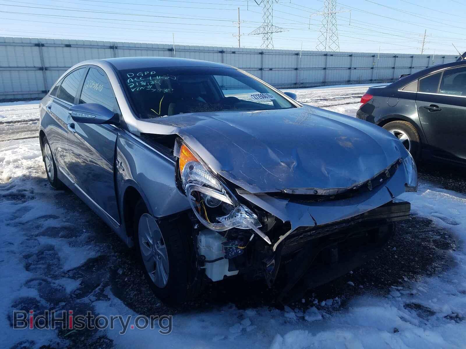 Фотография KMHEC4A48EA117439 - HYUNDAI SONATA 2014