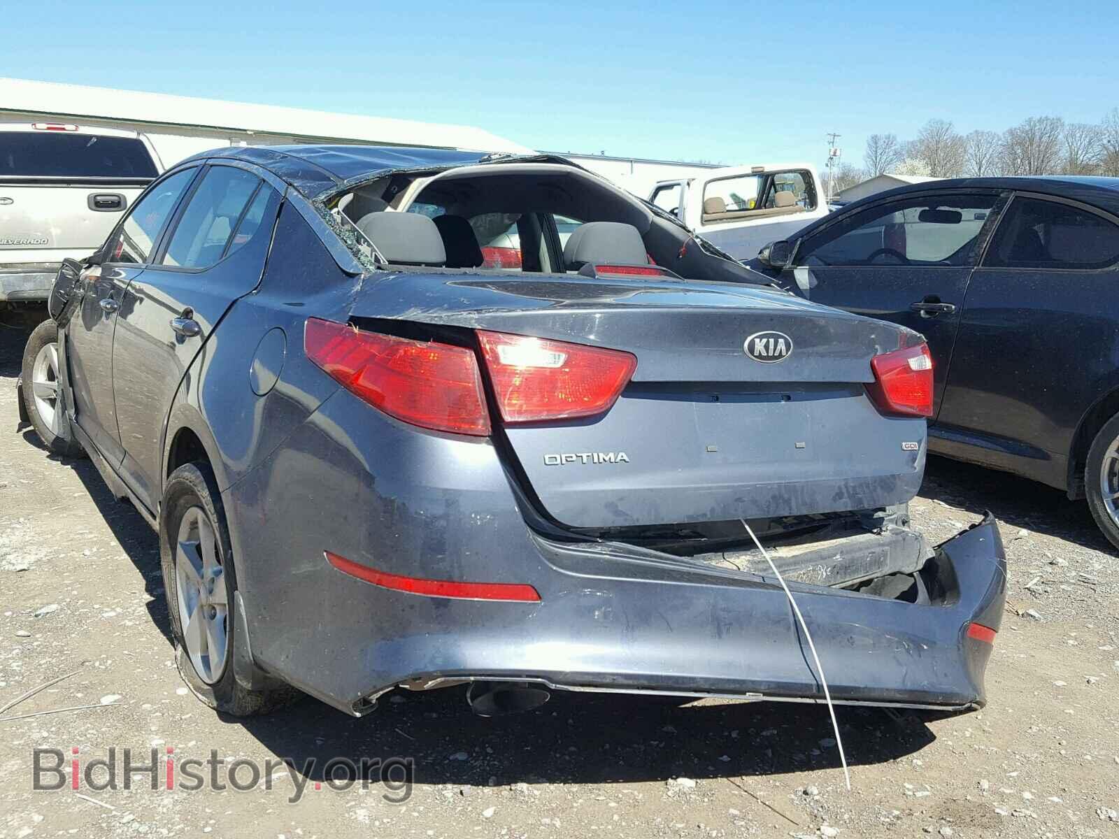 2015 KIA OPTIMA - VIN: KNAGM4A78F5539576 - Фото 3