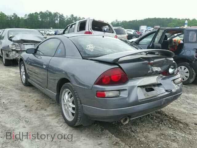 2002 MITSUBISHI ECLIPSE - VIN: 4A3AC54H62E090587 - Фото 3