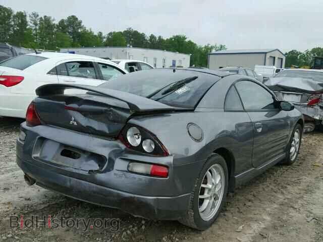 2002 MITSUBISHI ECLIPSE - VIN: 4A3AC54H62E090587 - Фото 4