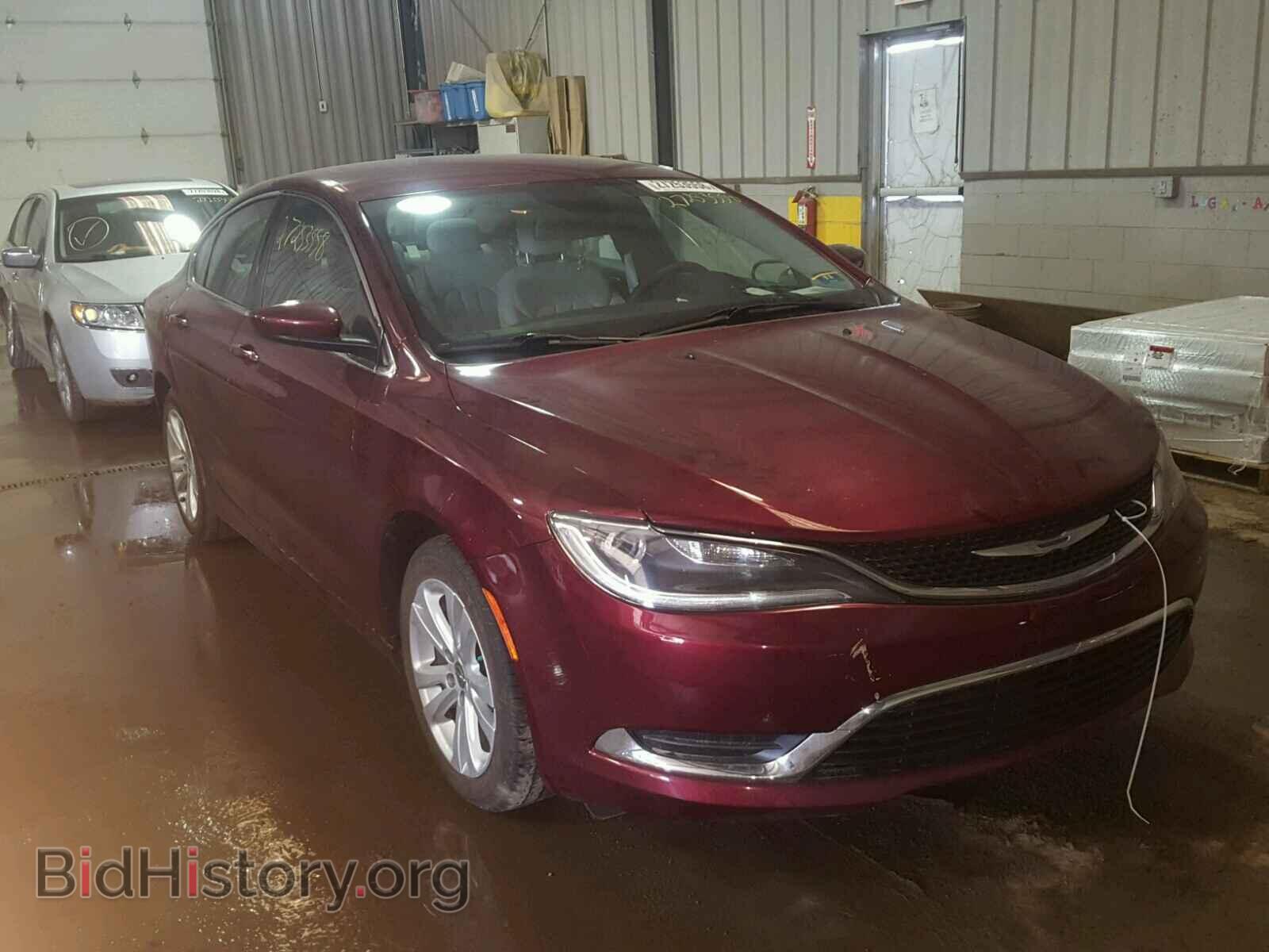 Фотография 1C3CCCAB3FN710239 - CHRYSLER 200 2015