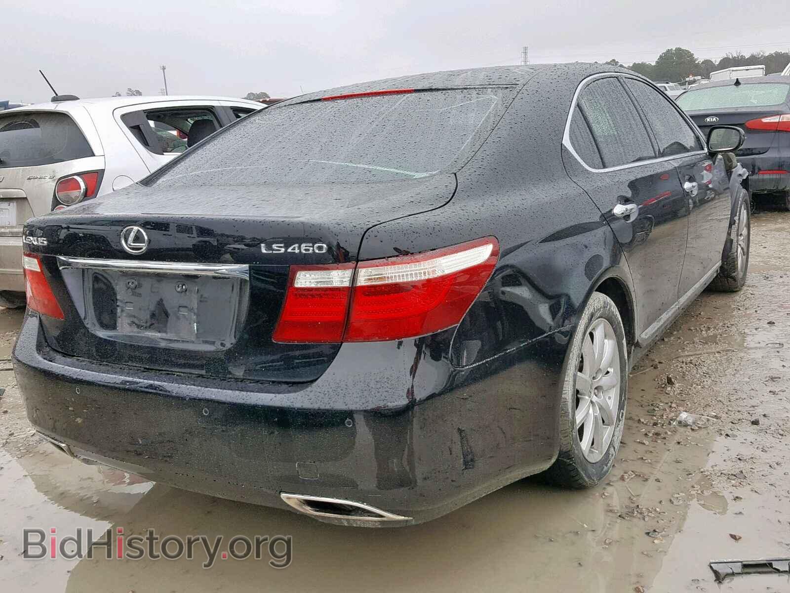 2008 LEXUS LS460 - VIN: JTHBL46F785059319 - Фото 4