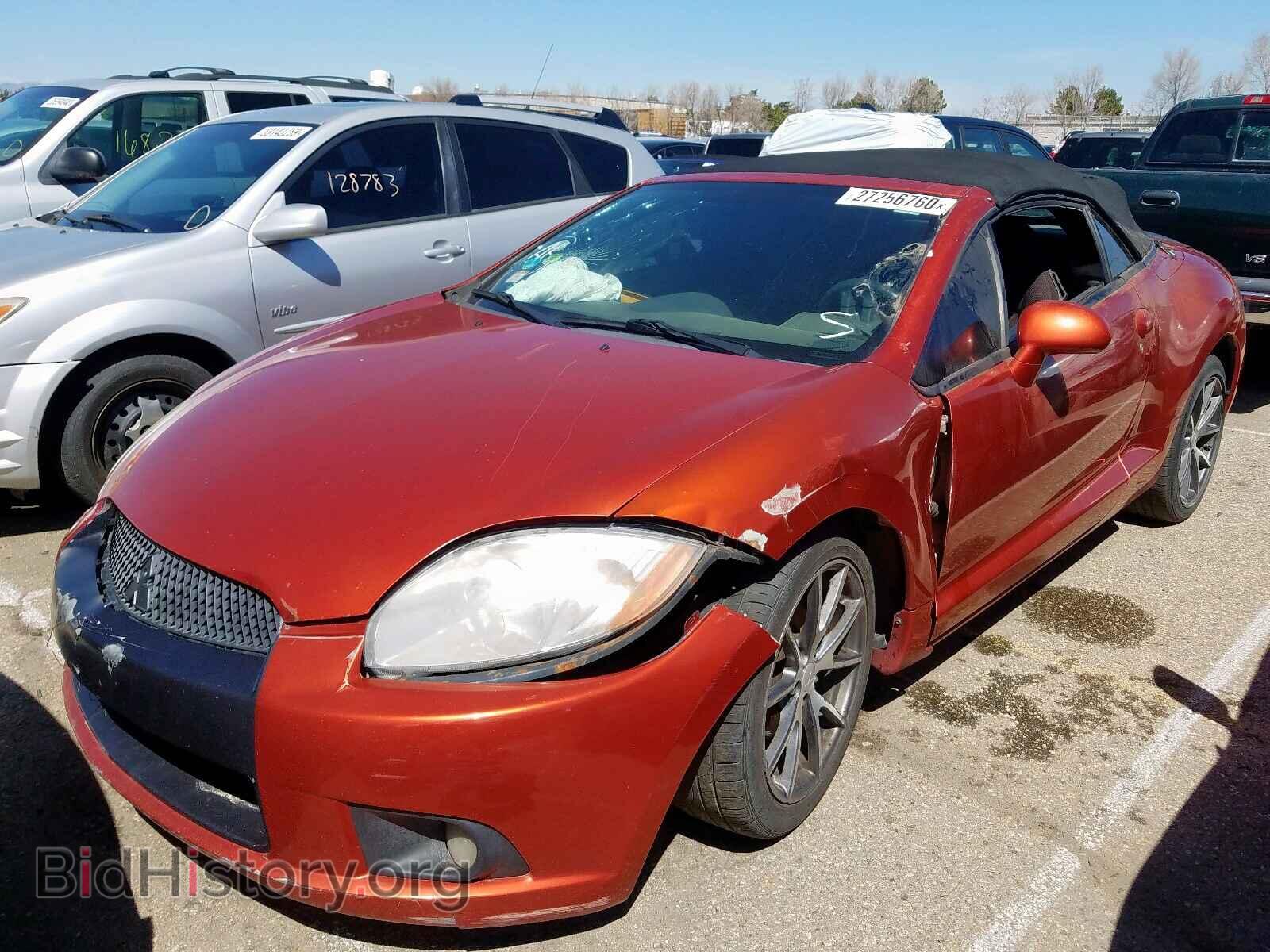 2012 MITSUBISHI ECLIPSE - VIN: 4A37L2EF1CE002410 - Фото 2