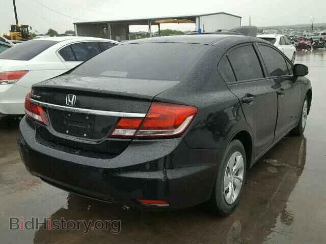 2013 HONDA CIVIC - VIN: 19XFB2F55DE035178 - Фото 4