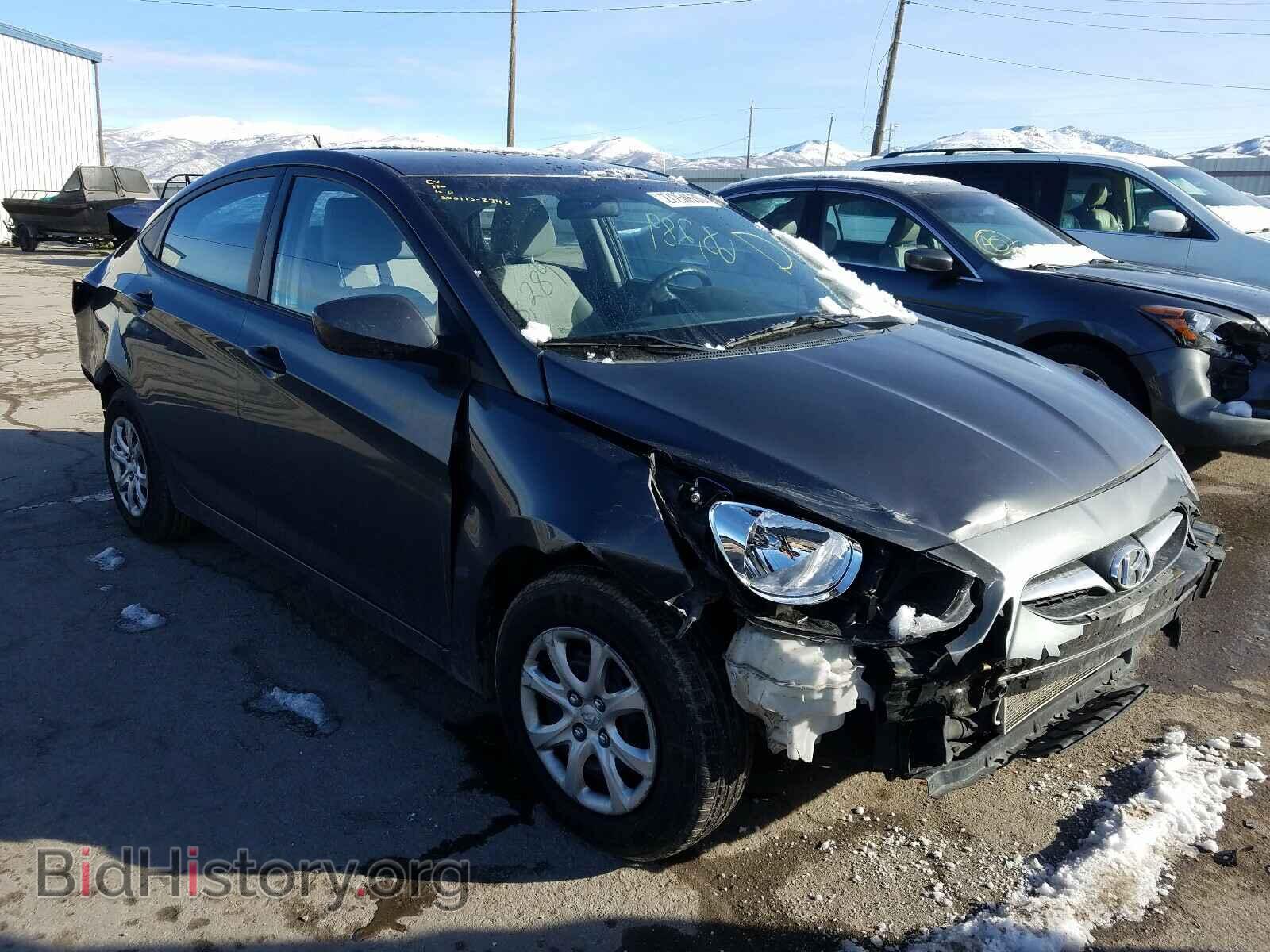 Photo KMHCT4AE3CU083762 - HYUNDAI ACCENT 2012