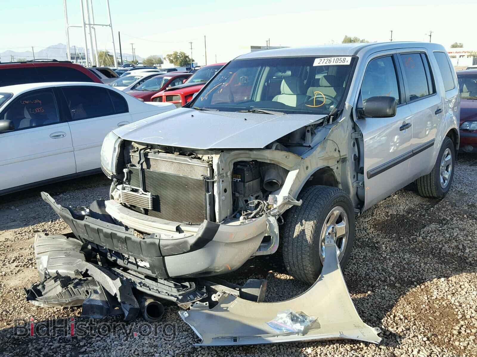 2010 HONDA PILOT - VIN: 5FNYF4H21AB015544 - Фото 2