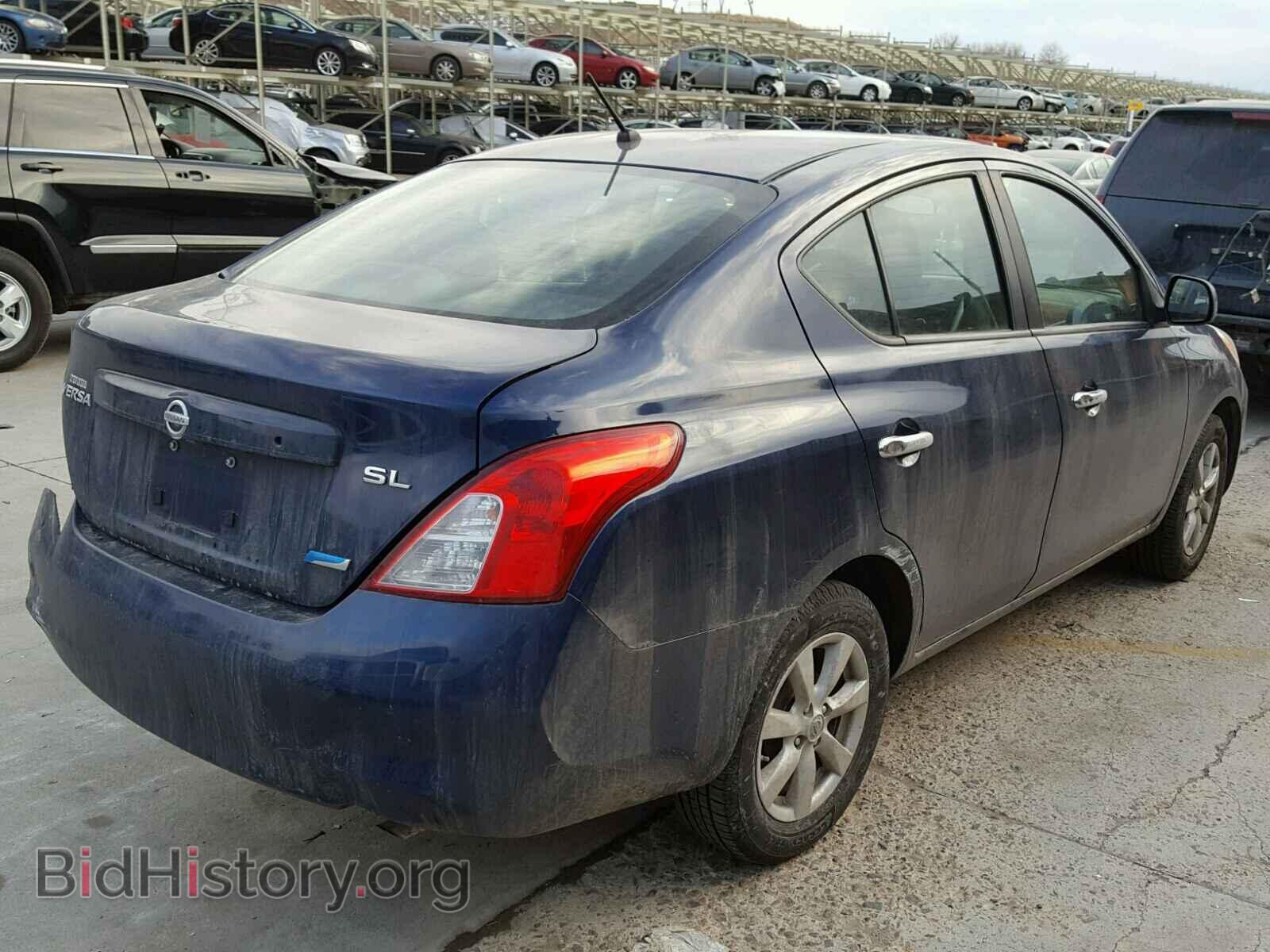 2012 NISSAN VERSA - VIN: 3N1CN7AP7CL825448 - Photo 4
