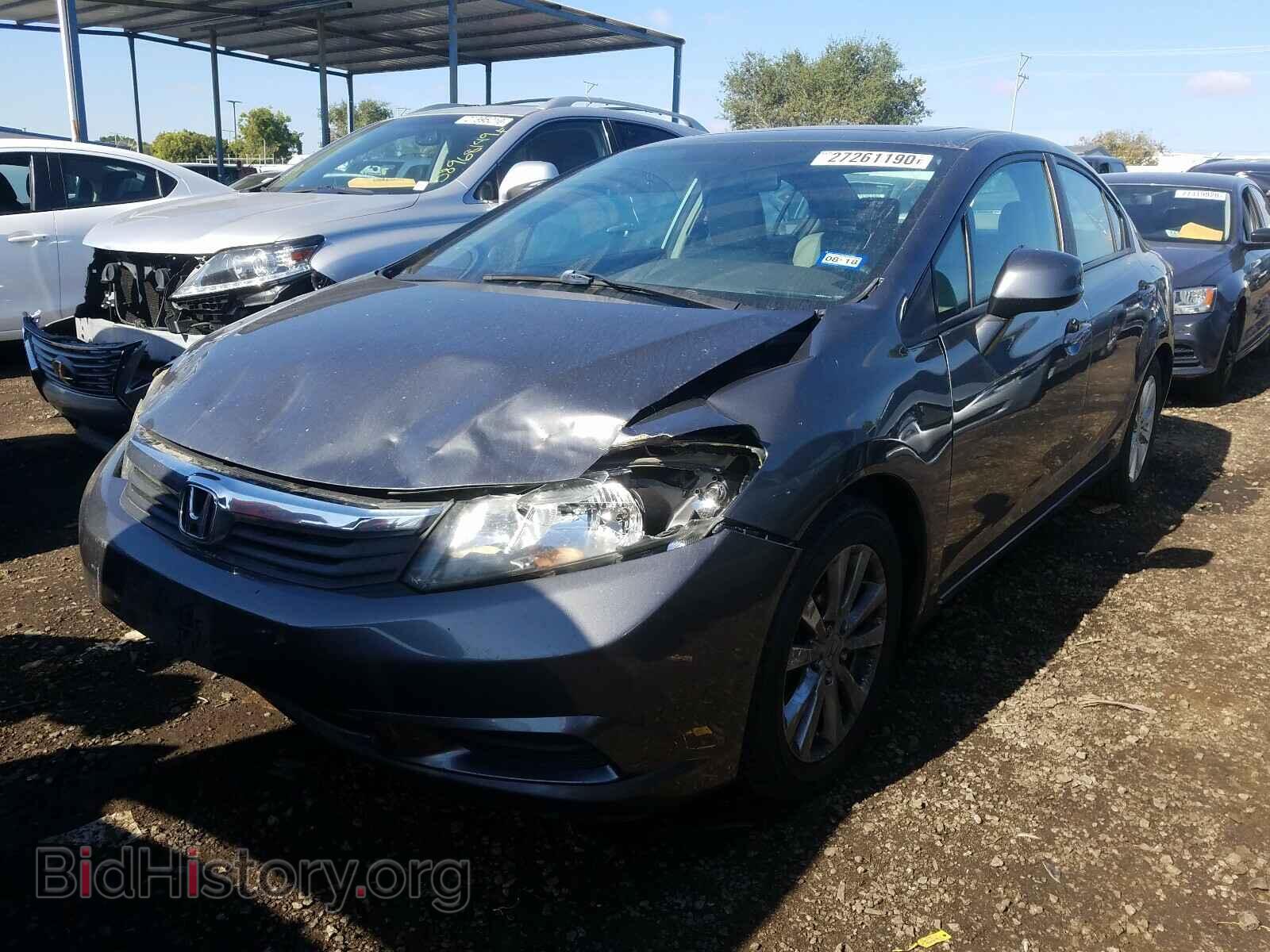 2012 HONDA CIVIC - VIN: 19XFB2F96CE043341 - Фото 2