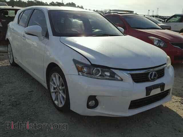 Фотография JTHKD5BH7C2089618 - LEXUS CT 200 2012
