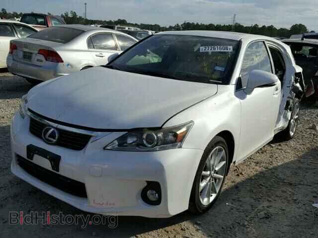 2012 LEXUS CT 200 - VIN: JTHKD5BH7C2089618 - Фото 2