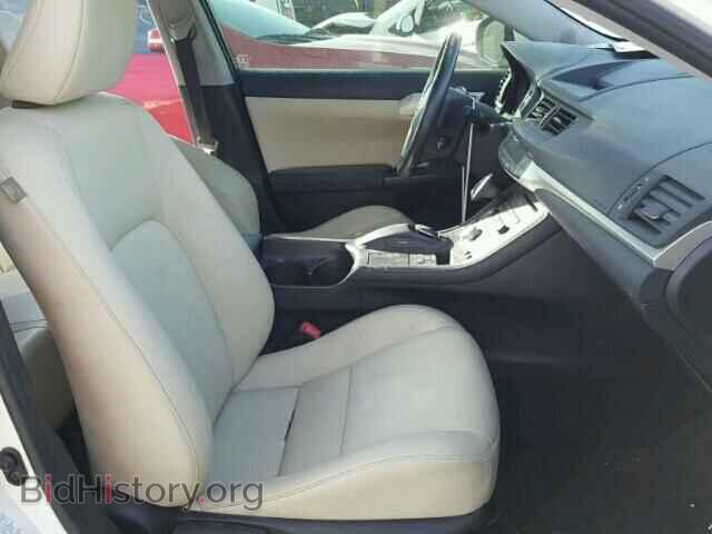 2012 LEXUS CT 200 - VIN: JTHKD5BH7C2089618 - Фото 5