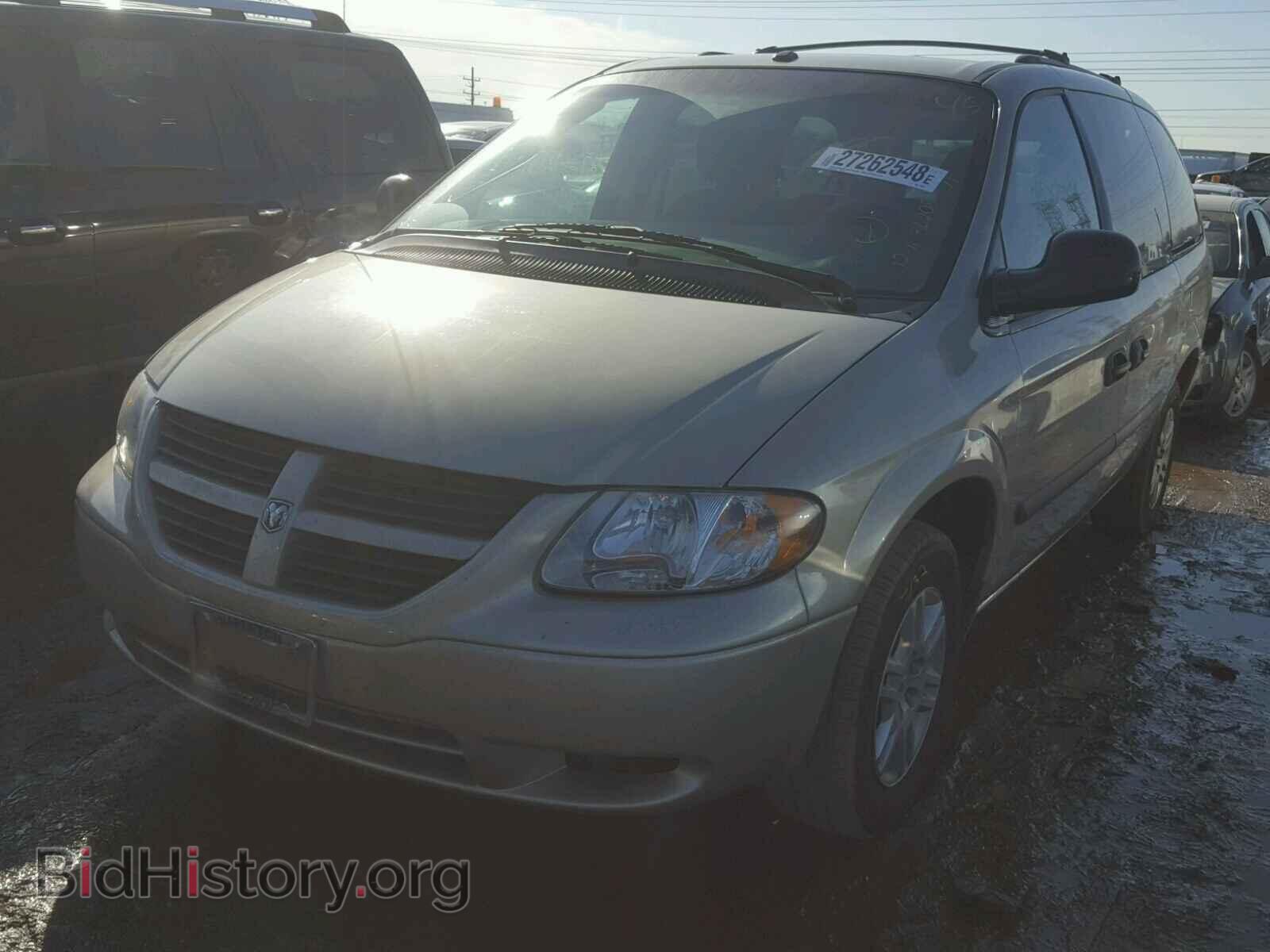 2007 DODGE CARAVAN - VIN: 1D4GP24R07B135432 - Фото 2