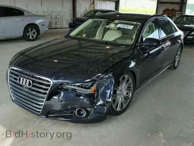 2014 AUDI A8 - VIN: WAURGAFD8EN010706 - Фото 2