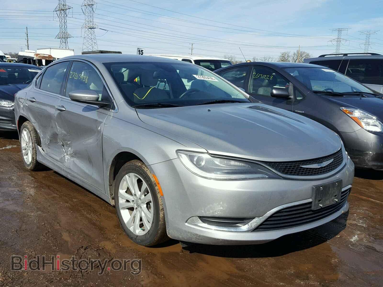 Фотография 1C3CCCAB2FN641236 - CHRYSLER 200 2015