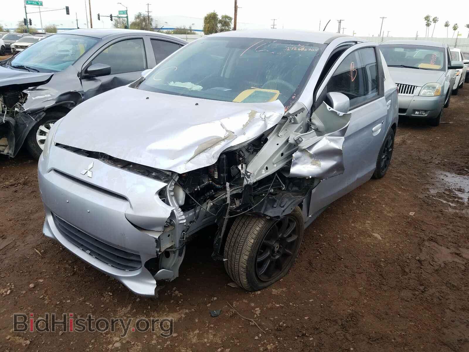 2015 MITSUBISHI MIRAGE - VIN: ML32A3HJ7FH051349 - Фото 2