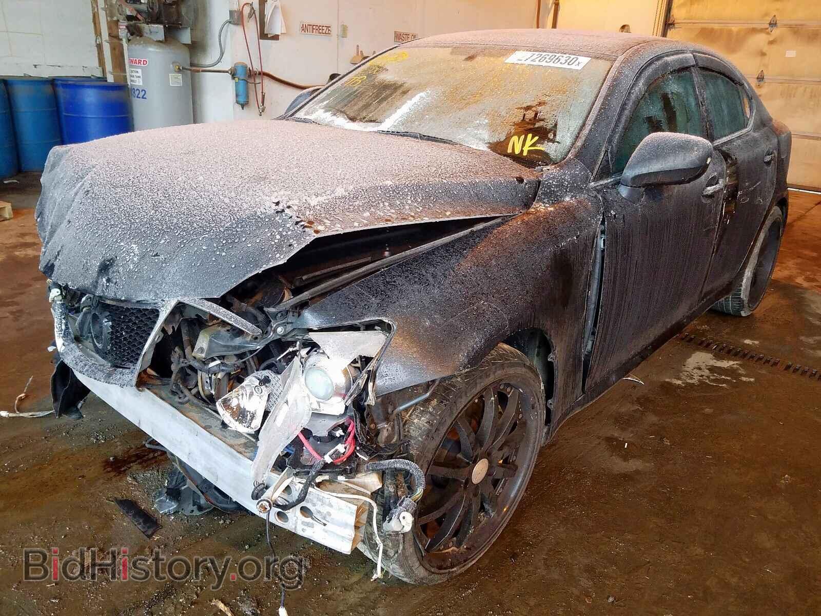 2008 LEXUS IS - VIN: JTHBE262582014554 - Фото 2