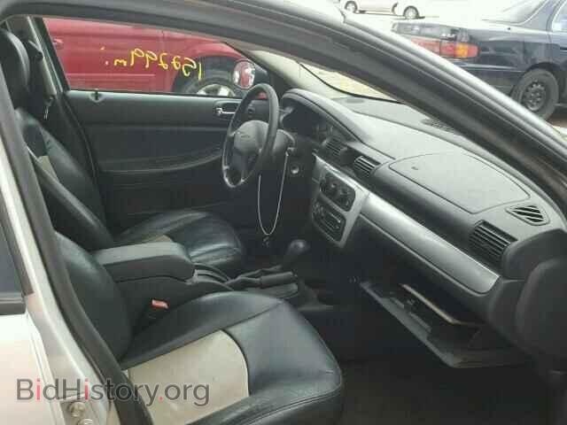 2004 CHRYSLER SEBRING - VIN: 1C3EL56R74N259615 - Фото 5