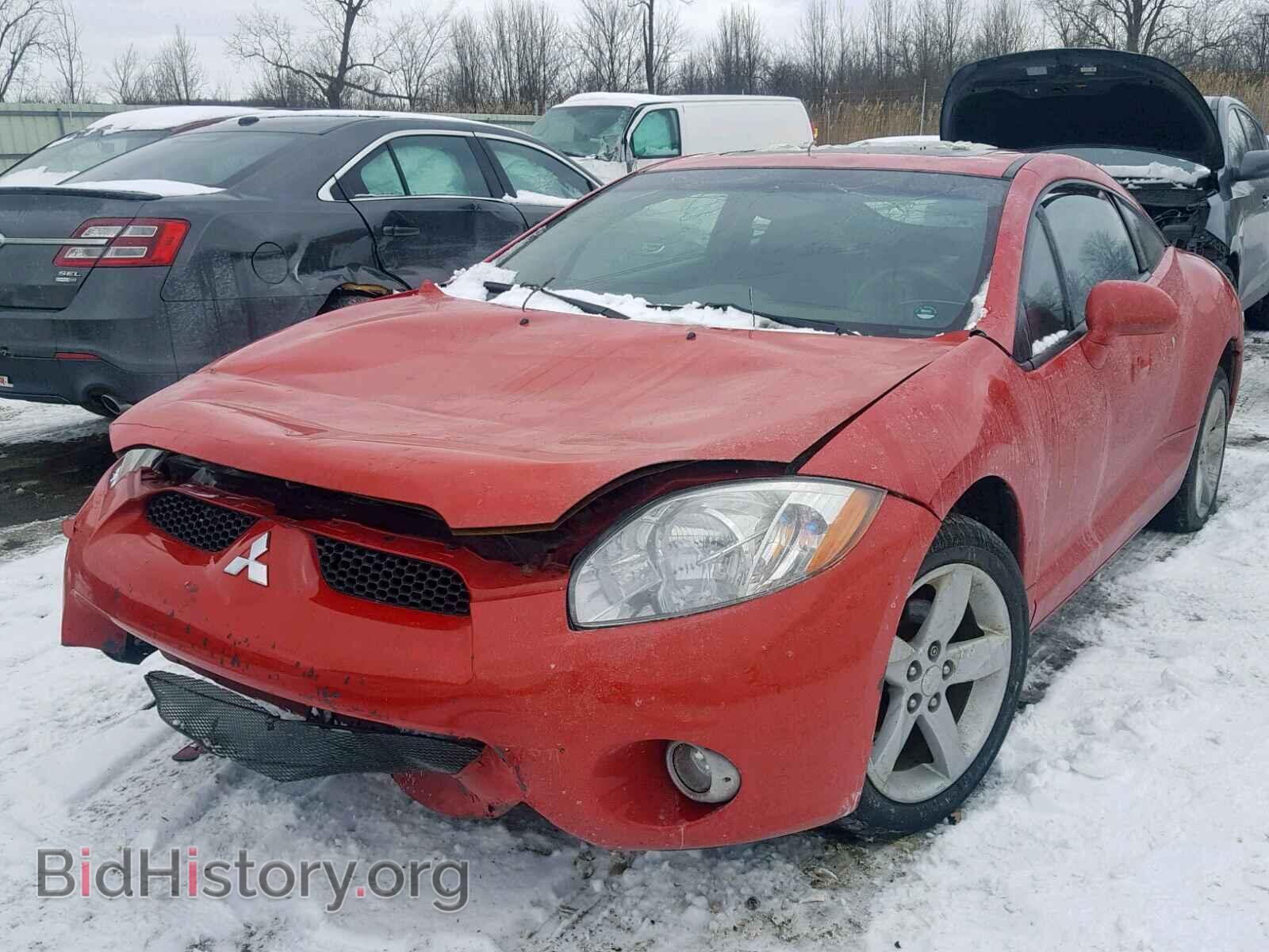 2006 MITSUBISHI ECLIPSE - VIN: 4A3AK24F66E059832 - Фото 2
