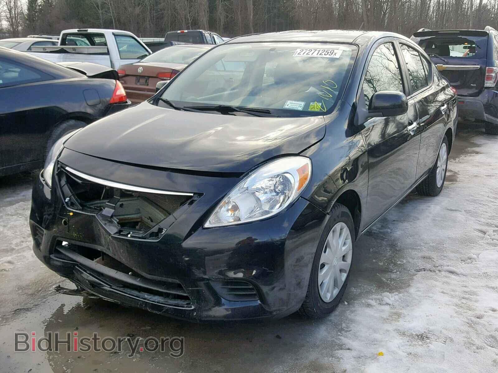2012 NISSAN VERSA - VIN: 3N1CN7APXCL856418 - Фото 2