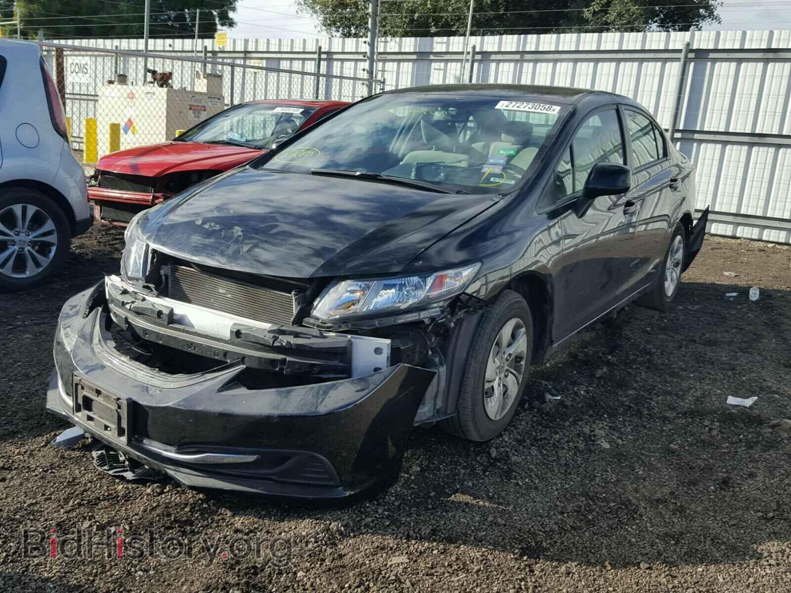 2013 HONDA CIVIC - VIN: 19XFB2F59DE283482 - Фото 2