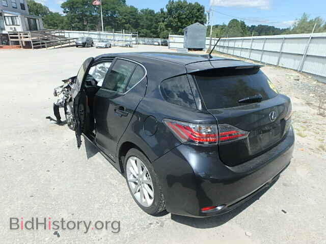 2011 LEXUS CT 200 - VIN: JTHKD5BH2B2043029 - Фото 3