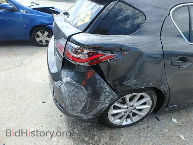 2011 LEXUS CT 200 - VIN: JTHKD5BH2B2043029 - Фото 9