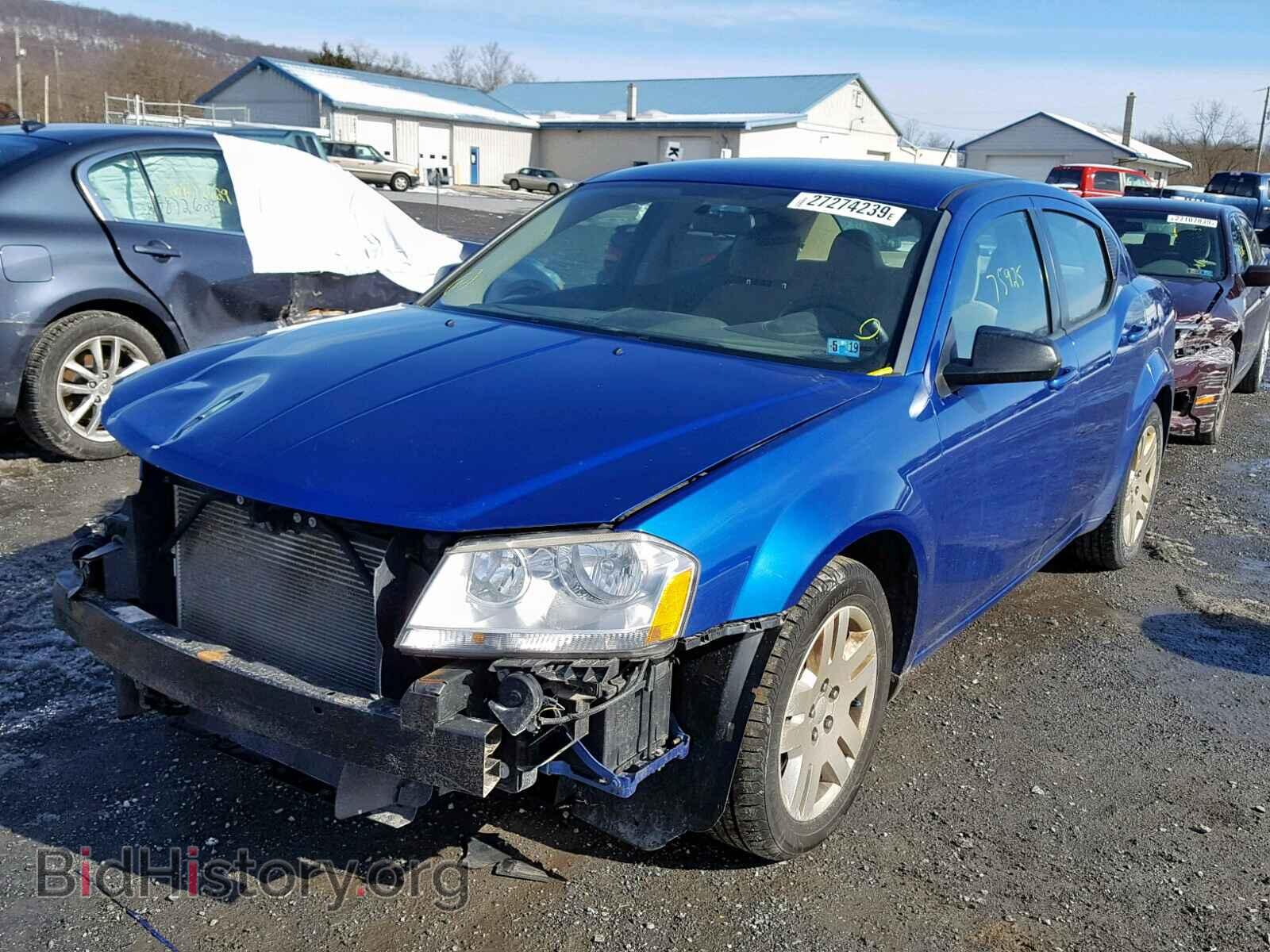 2012 DODGE AVENGER - VIN: 1C3CDZAB9CN171542 - Фото 2