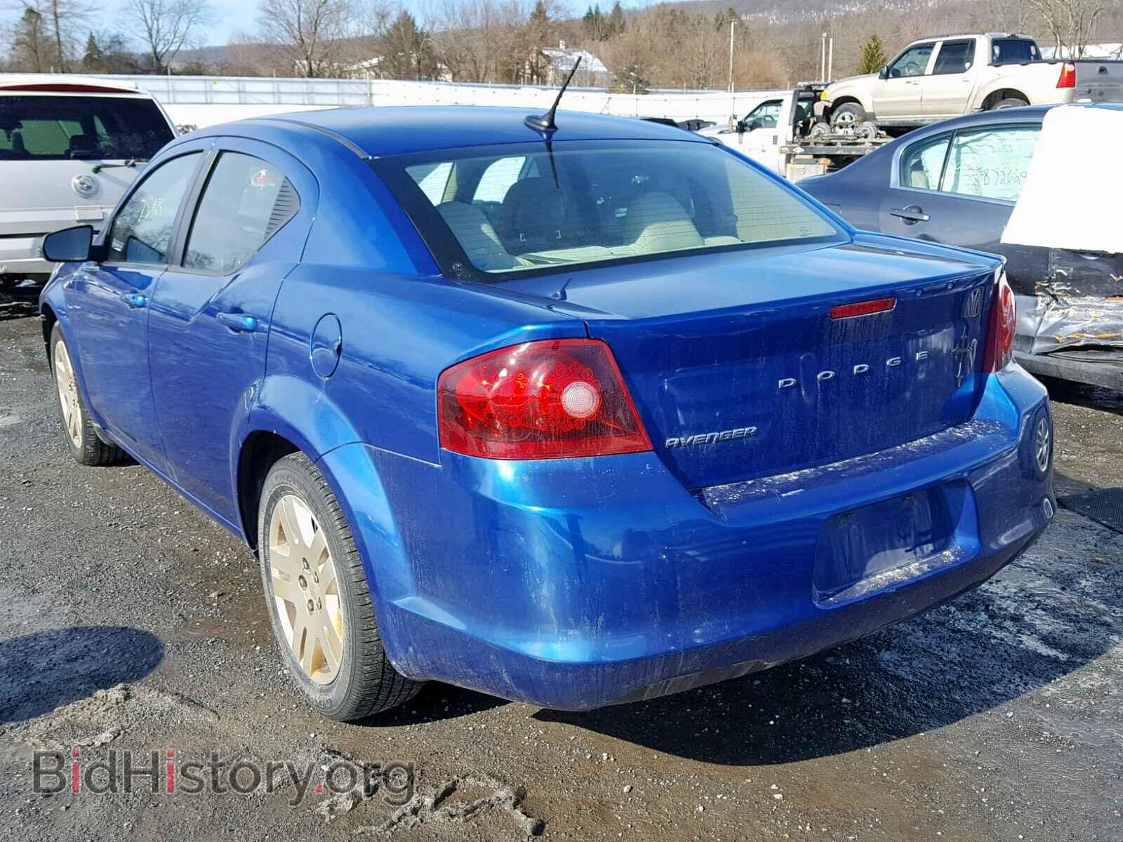 2012 DODGE AVENGER - VIN: 1C3CDZAB9CN171542 - Фото 3