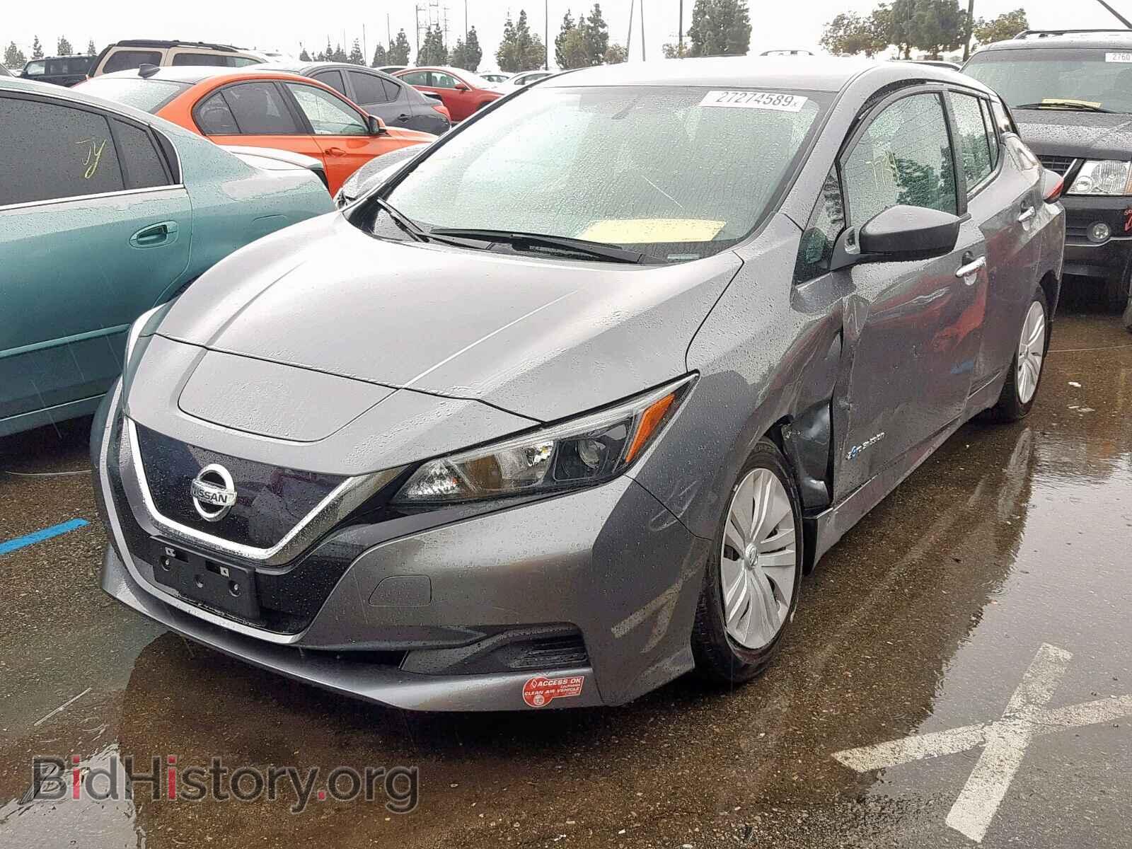 2018 NISSAN LEAF - VIN: 1N4AZ1CP5JC309879 - Фото 2