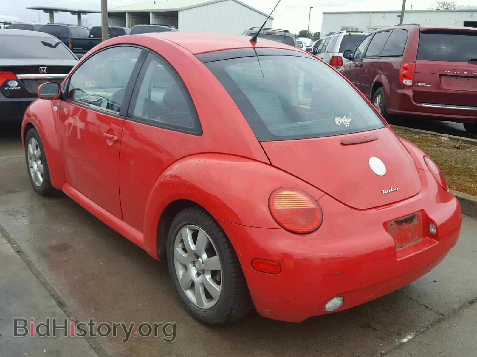 2002 VOLKSWAGEN BEETLE - VIN: 3VWDD21C62M458276 - Фото 3