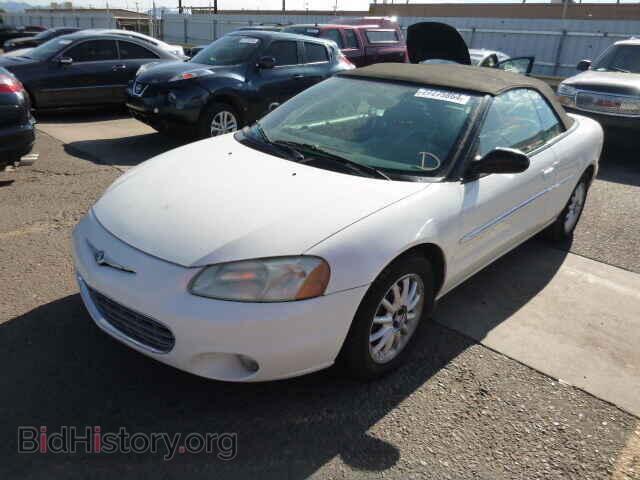 2001 CHRYSLER SEBRING - VIN: 1C3EL55U61N592163 - Фото 2