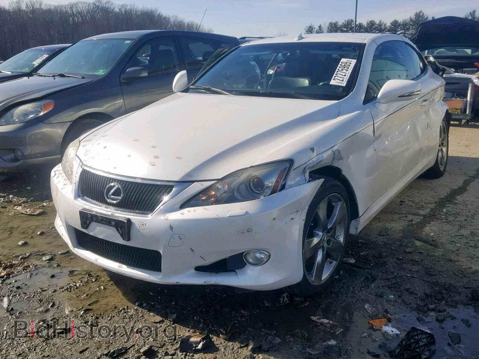 2010 LEXUS IS - VIN: JTHFE2C21A2502623 - Фото 2