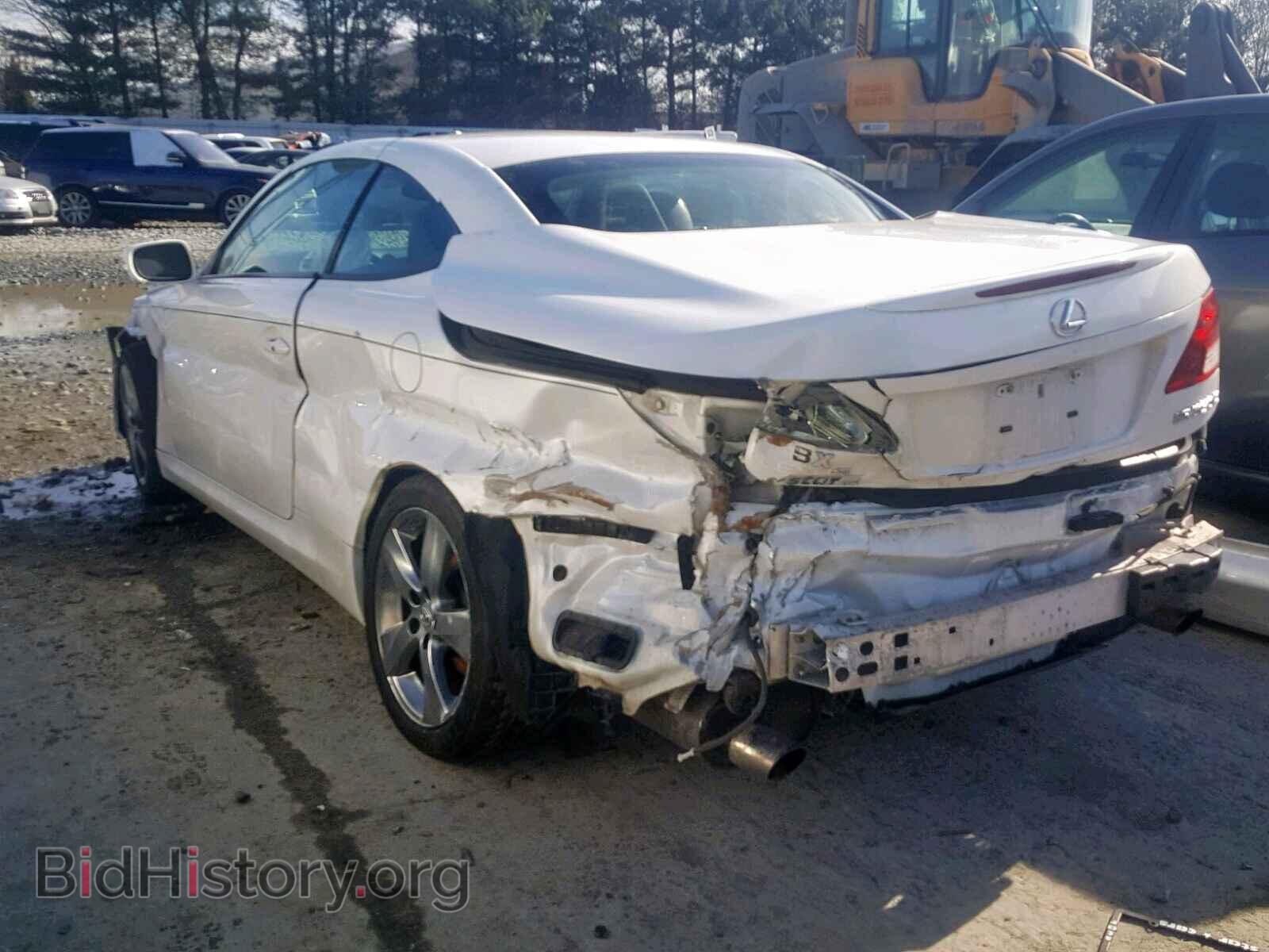 2010 LEXUS IS - VIN: JTHFE2C21A2502623 - Фото 3