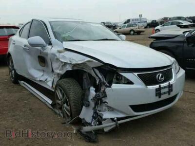 2008 Lexus IS350, white — VIN JTHBE262882014693, Copart
