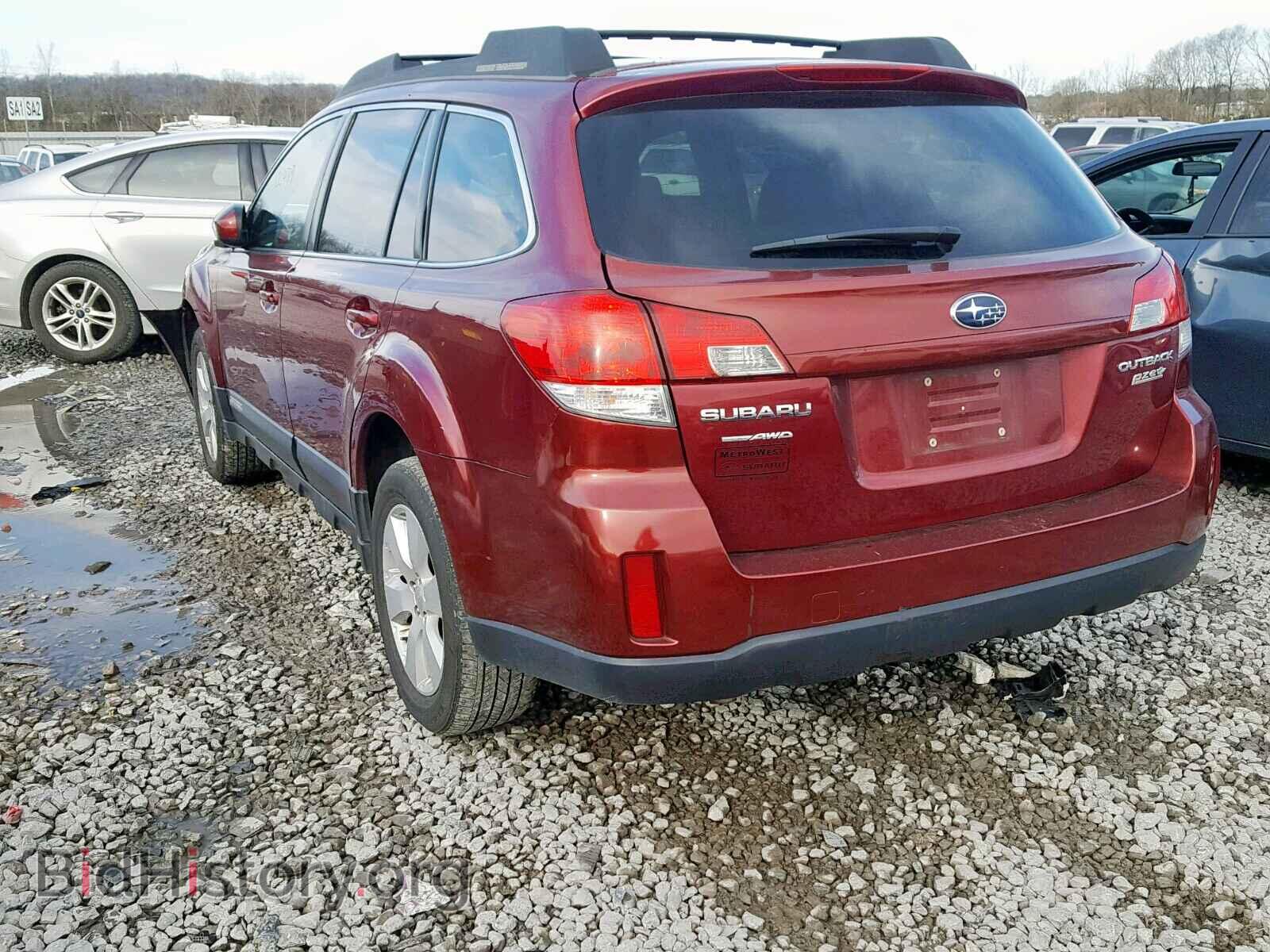 2011 SUBARU OUTBACK 2. - VIN: 4S4BRBCC6B3315818 - Фото 3