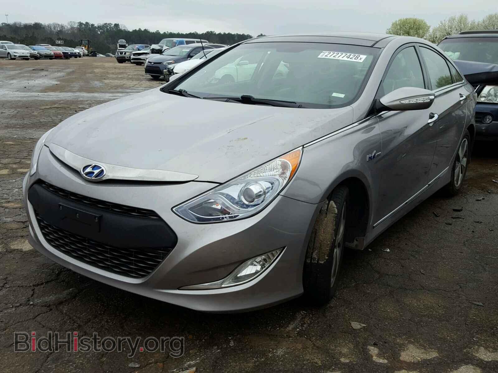 2012 HYUNDAI SONATA - VIN: KMHEC4A46CA054645 - Фото 2