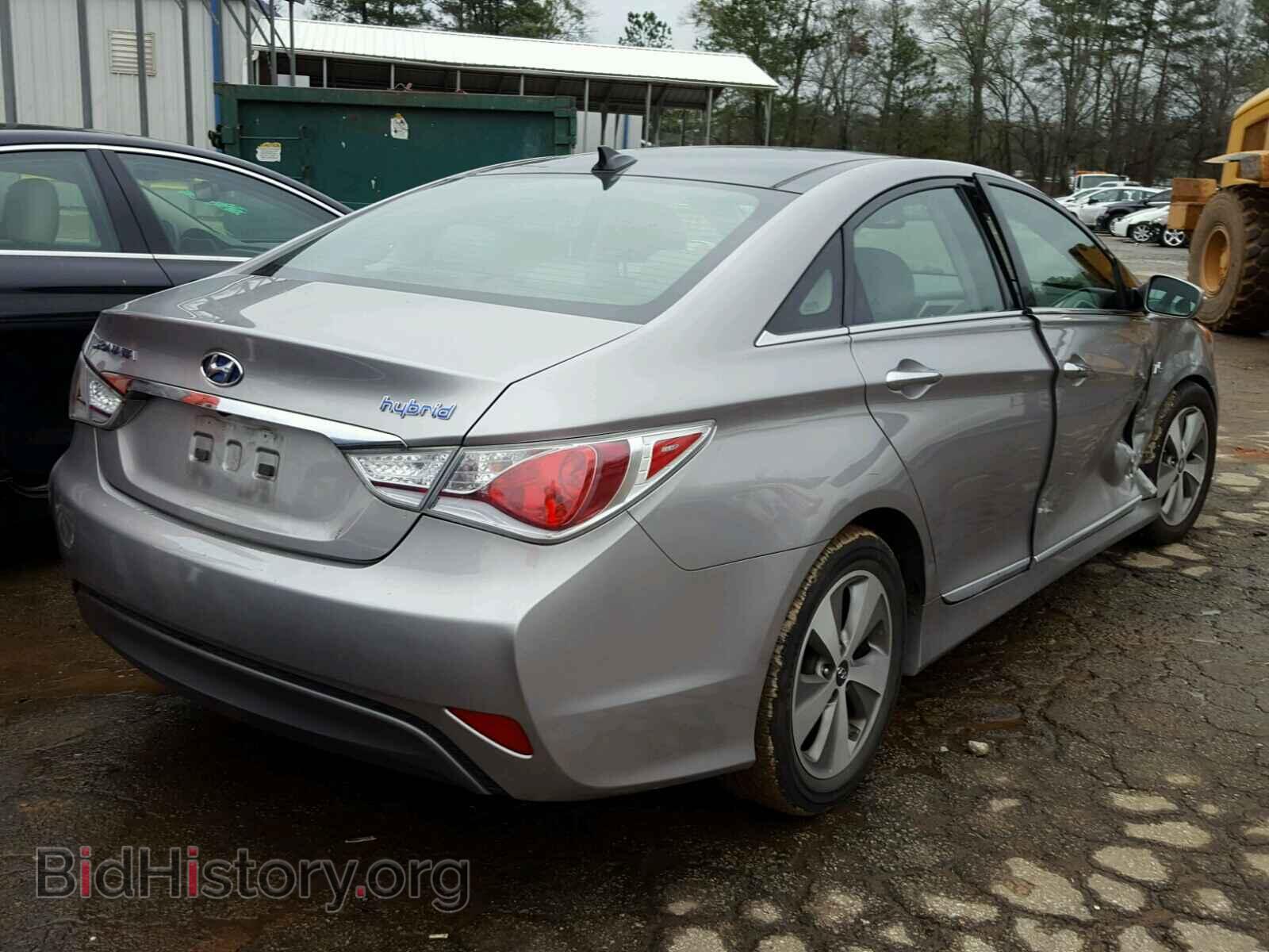 2012 HYUNDAI SONATA - VIN: KMHEC4A46CA054645 - Фото 4