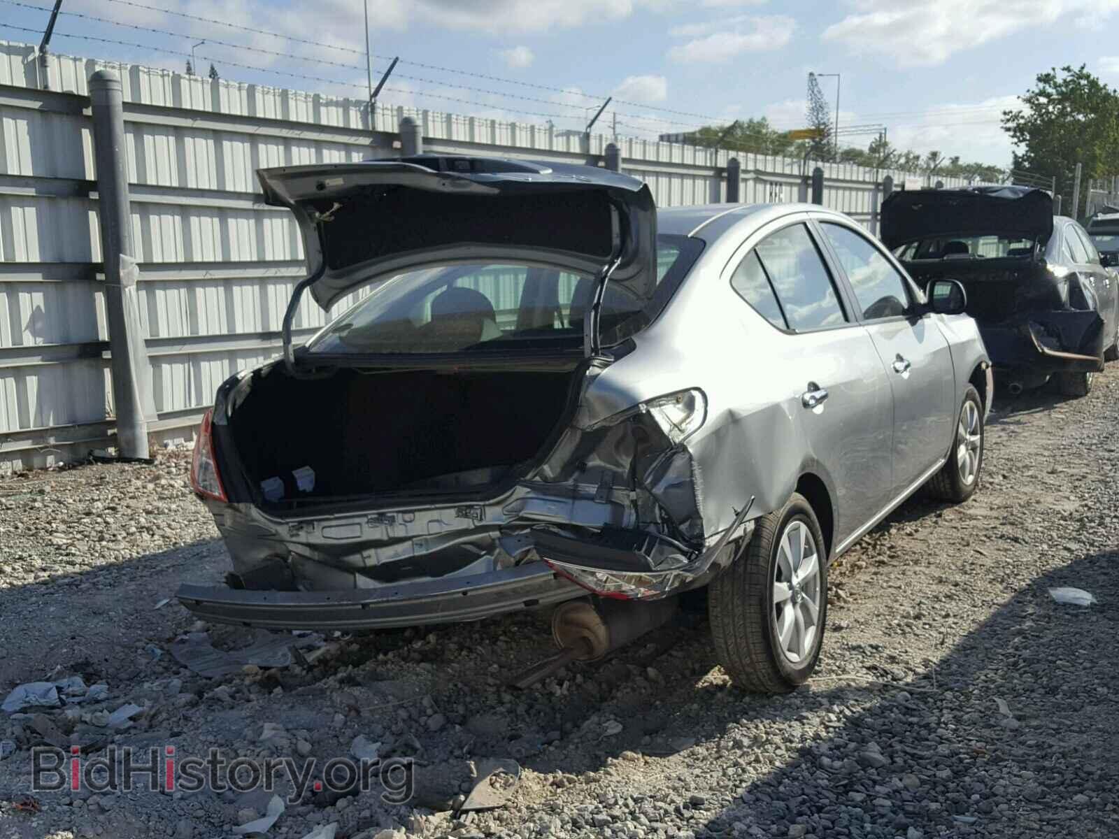 2012 NISSAN VERSA - VIN: 3N1CN7AP6CL825313 - Фото 4