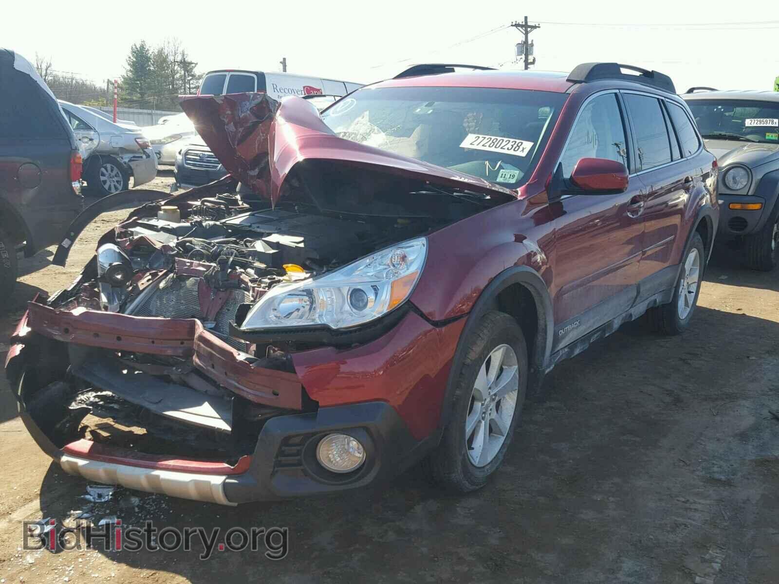 2014 SUBARU OUTBACK - VIN: 4S4BRDLC4E2227789 - Фото 2