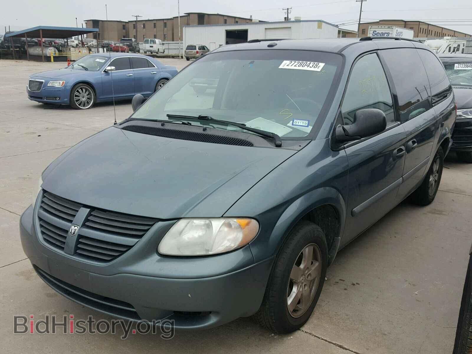 2007 DODGE CARAVAN - VIN: 1D4GP24R07B177535 - Фото 2