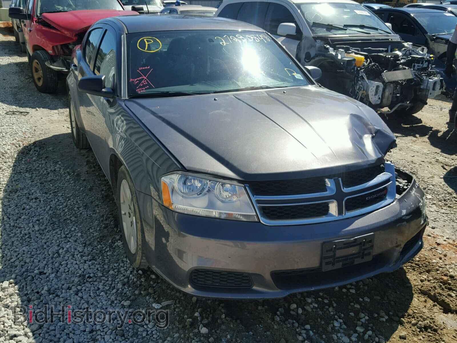 Фотография 1C3CDZAB3EN216087 - DODGE AVENGER 2014