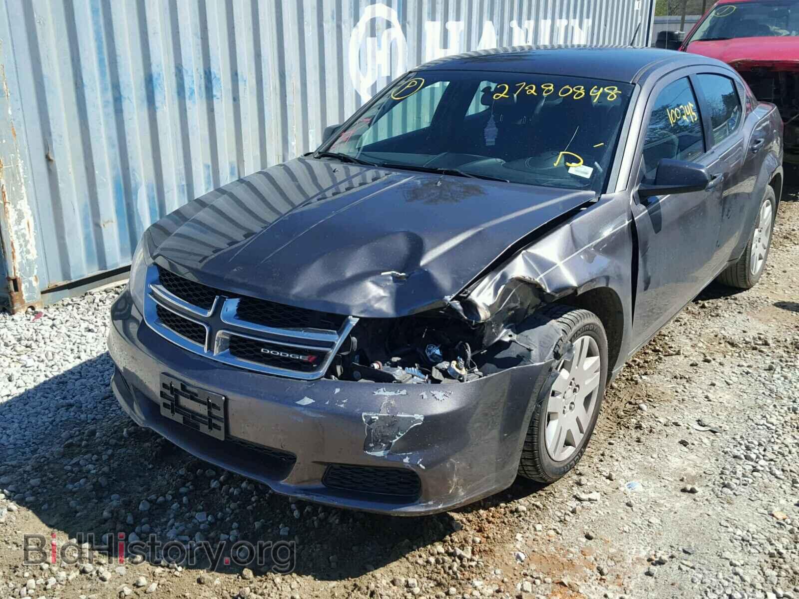 2014 DODGE AVENGER - VIN: 1C3CDZAB3EN216087 - Фото 2
