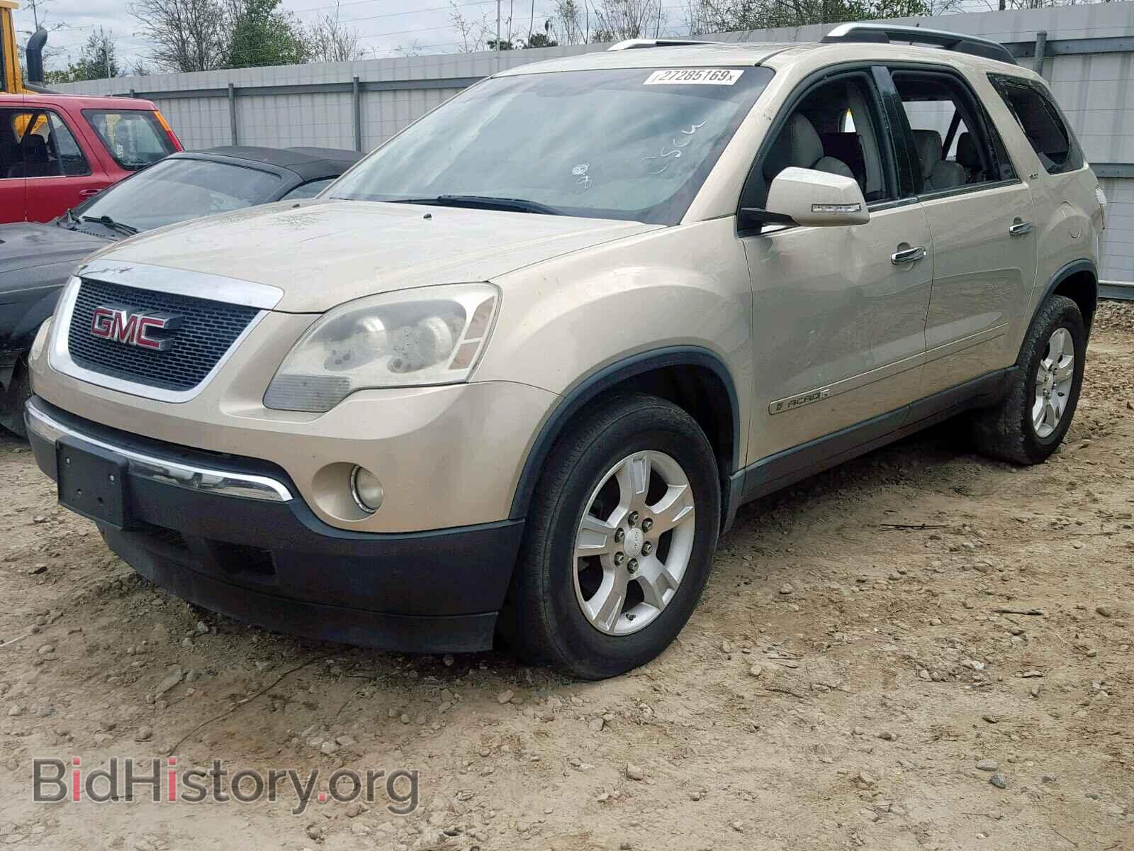 2008 GMC ACADIA SLT - VIN: 1GKER23708J297734 - Фото 2