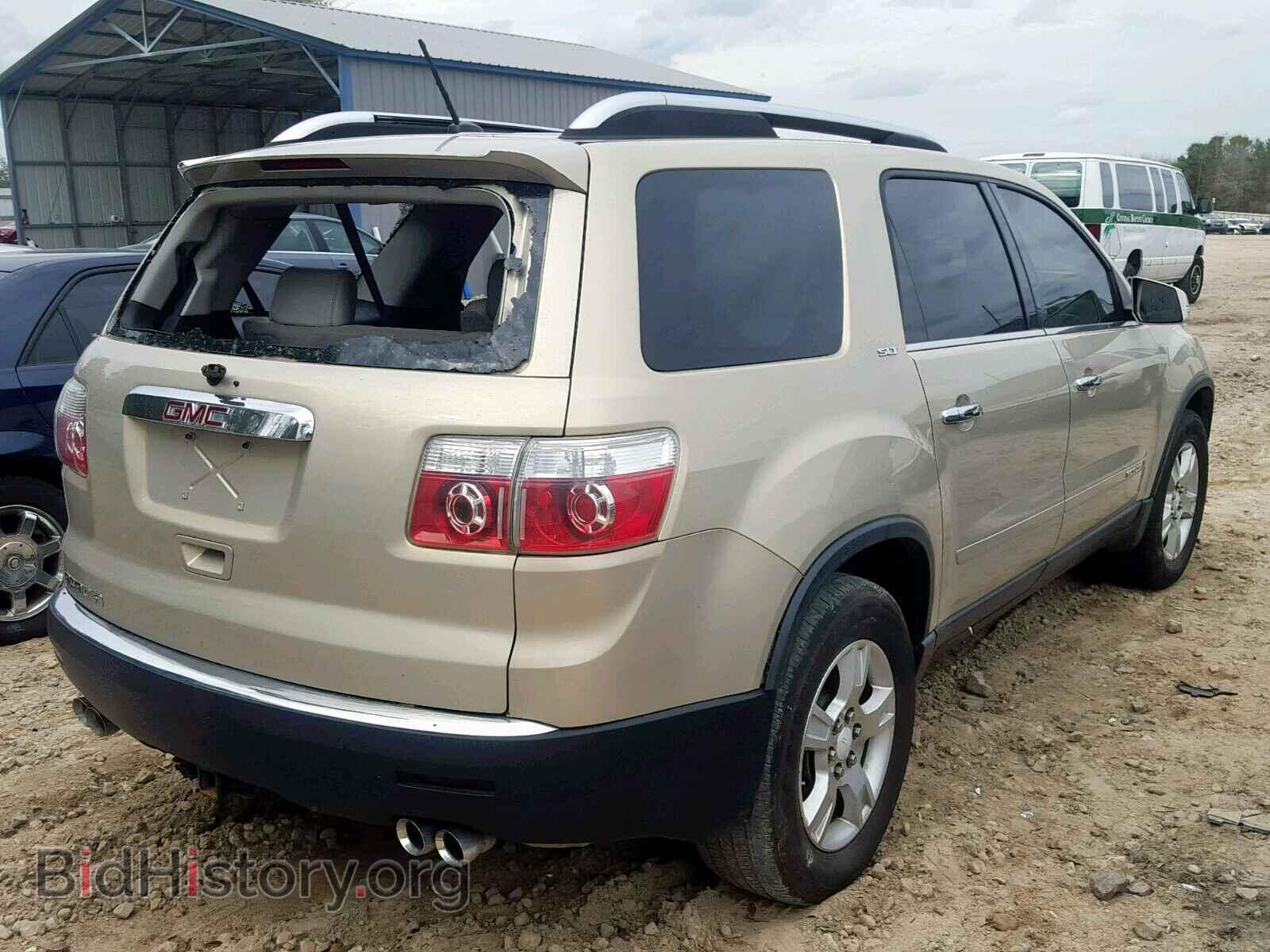 2008 GMC ACADIA SLT - VIN: 1GKER23708J297734 - Фото 4