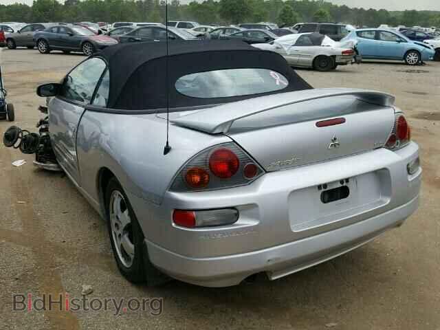 2003 MITSUBISHI ECLIPSE - VIN: 4A3AE45G83E033710 - Фото 3