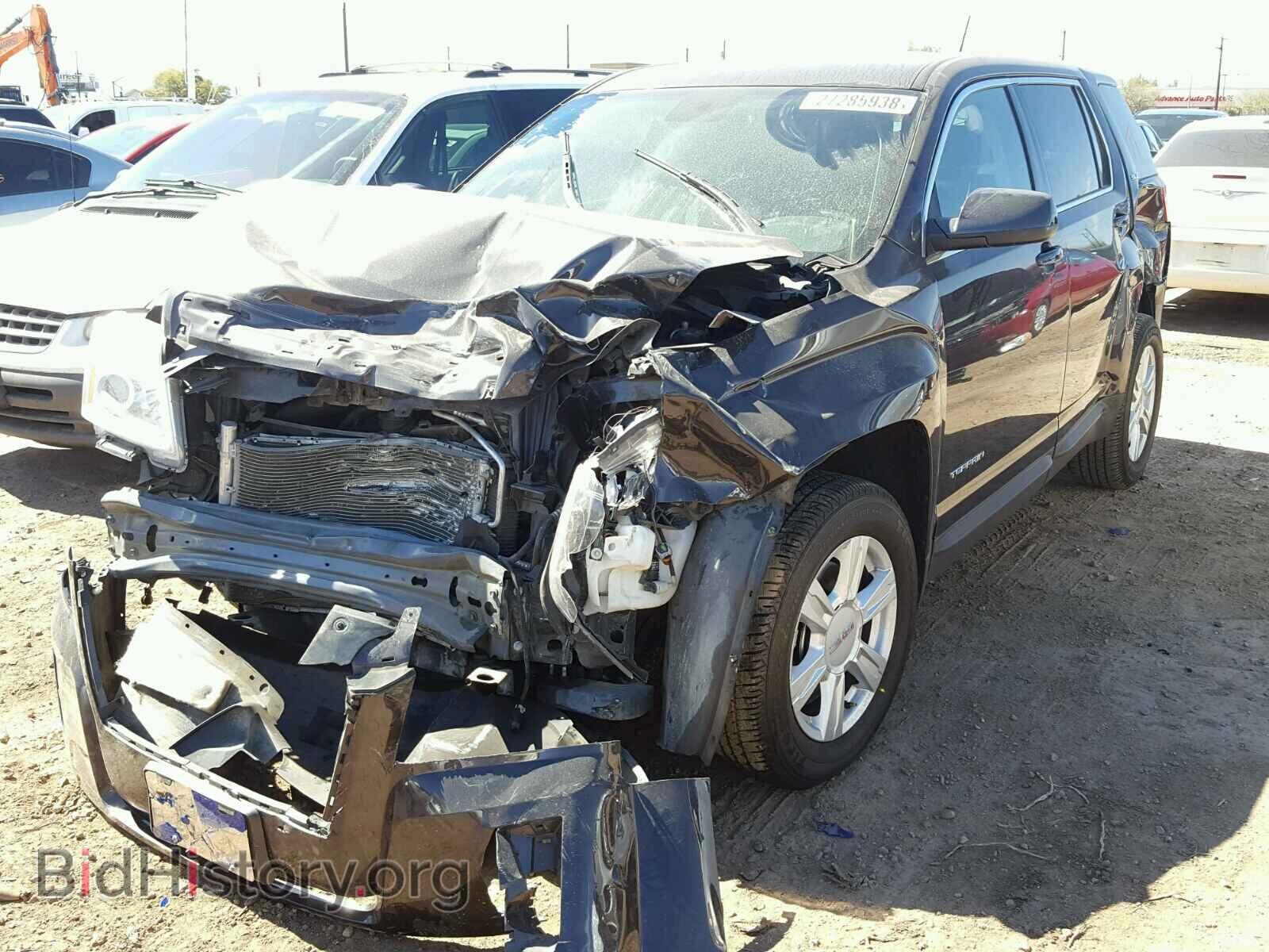 2014 GMC TERRAIN - VIN: 2GKALMEK3E6296177 - Фото 2