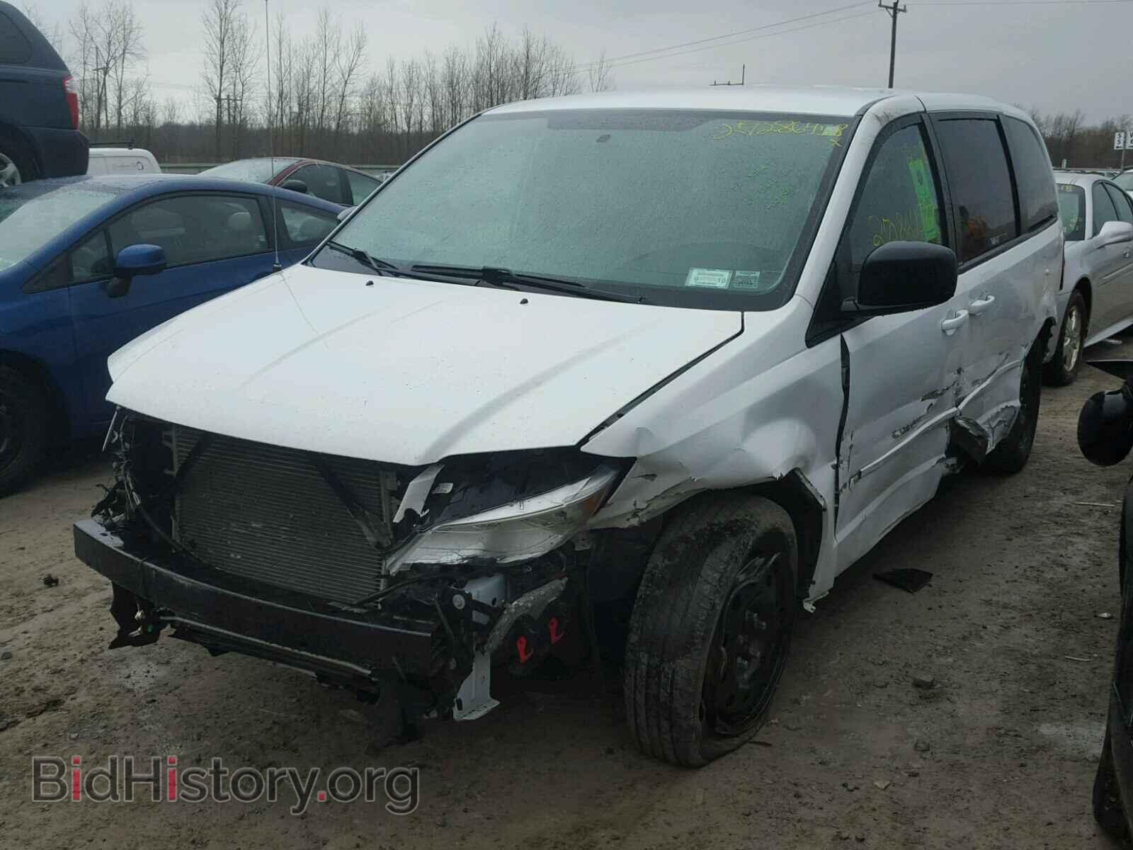 2014 DODGE CARAVAN - VIN: 2C4RDGBG0ER105665 - Фото 2