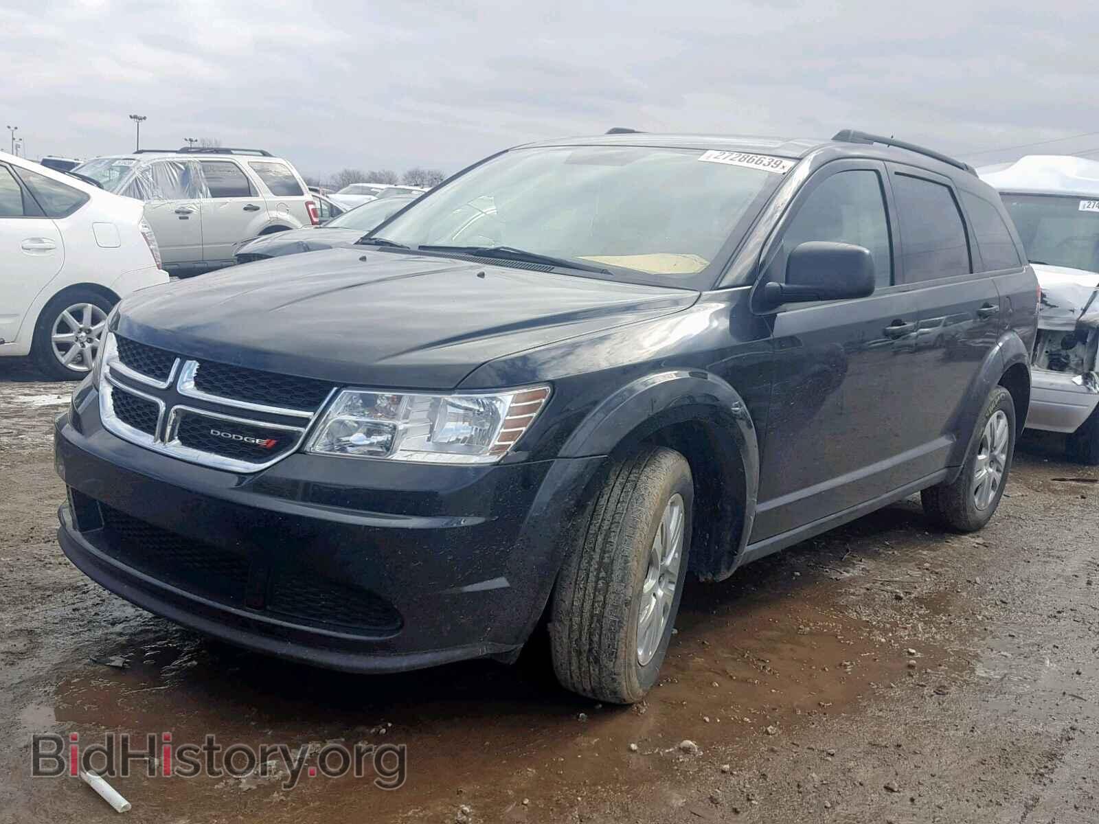 2017 DODGE JOURNEY SE - VIN: 3C4PDCAB5HT653894 - Фото 2